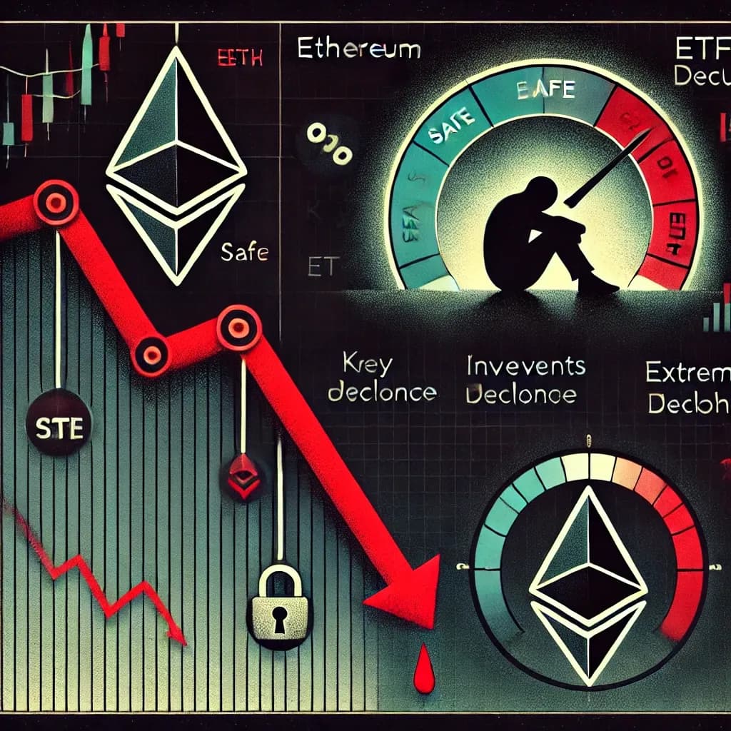 Ethereum sinks below 1900 as ETF crash and SEC crackdown hit investors